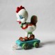 coq à roulettes