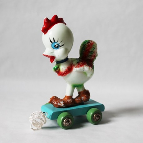 coq à roulettes