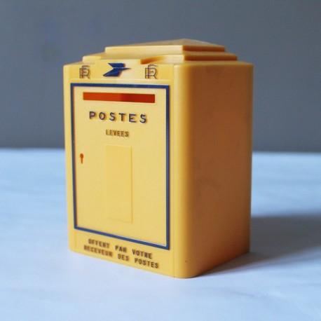 Tirelire publicitaire vintage 'La Poste' - Boite aux lettres